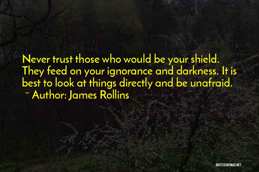 Best Shield Quotes By James Rollins