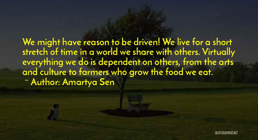 Best Short Food Quotes By Amartya Sen