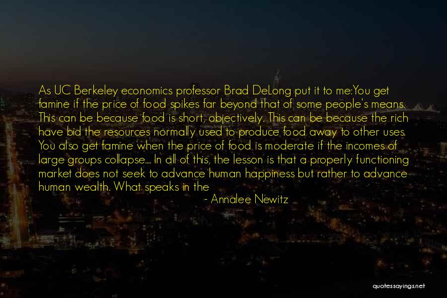 Best Short Food Quotes By Annalee Newitz