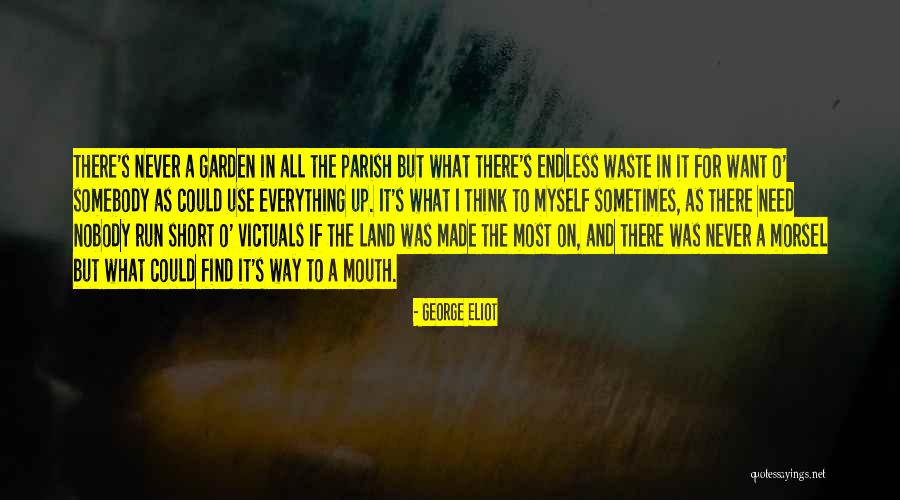 Best Short Food Quotes By George Eliot