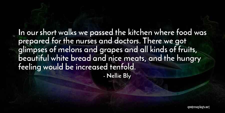 Best Short Food Quotes By Nellie Bly Best Short Food Quotes By Nellie Bly
