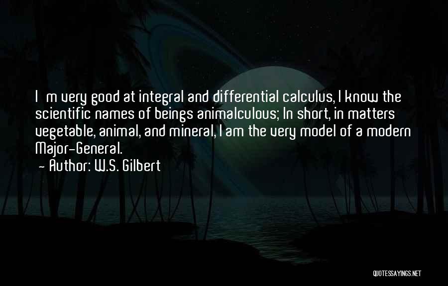 Best Short Math Quotes By W.S. Gilbert