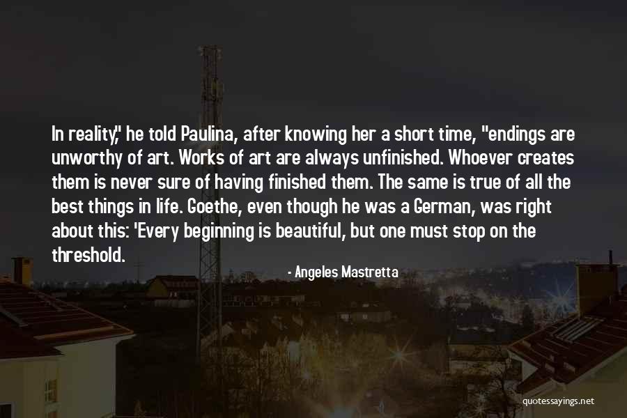 Best Short Time Quotes By Angeles Mastretta Best Short Time Quotes By Angeles Mastretta