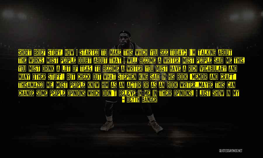 Best Short Time Quotes By Deyth Banger Best Short Time Quotes By Deyth Banger