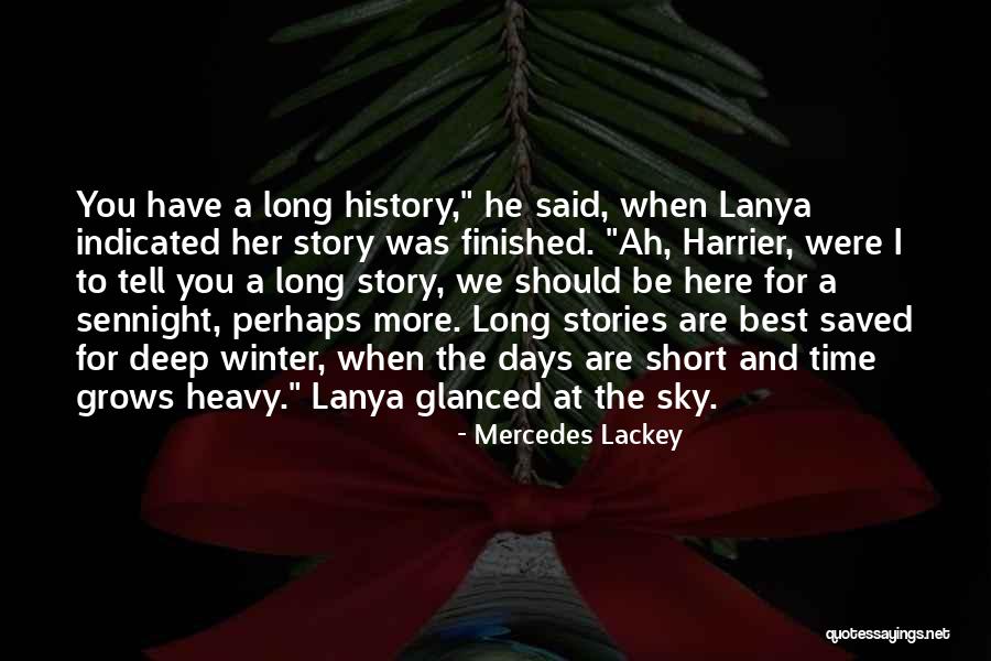 Best Short Time Quotes By Mercedes Lackey Best Short Time Quotes By Mercedes Lackey