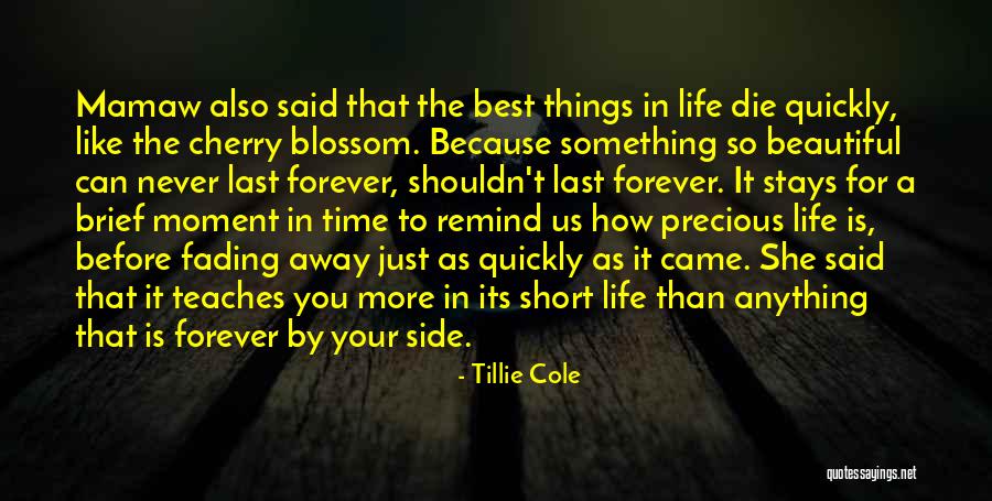 Best Short Time Quotes By Tillie Cole Best Short Time Quotes By Tillie Cole