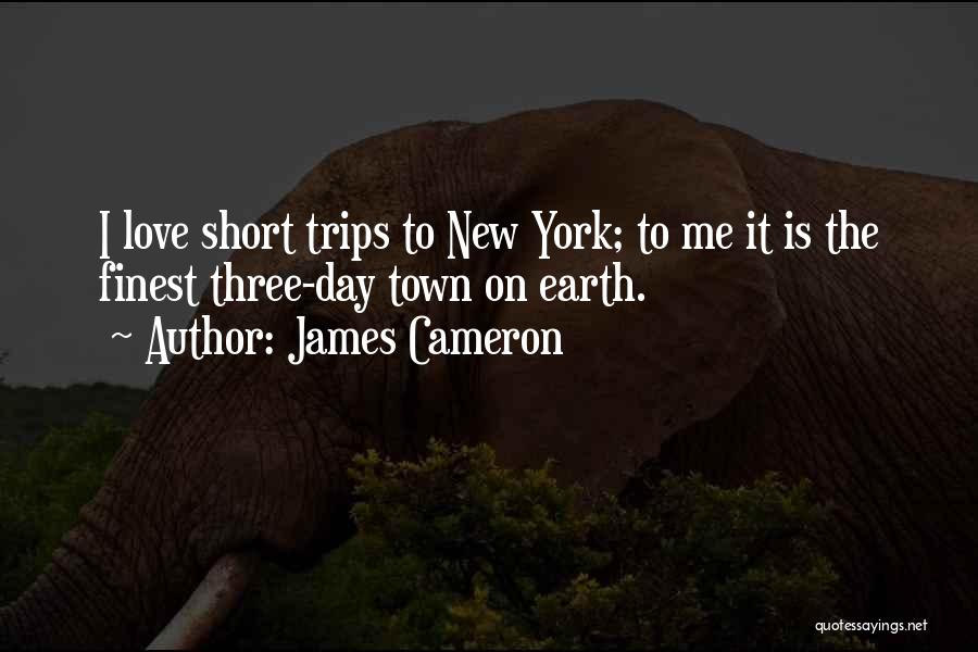 Best Short Travel Quotes By James Cameron