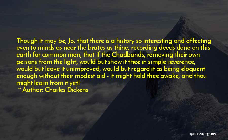 Best Simple Minds Quotes By Charles Dickens