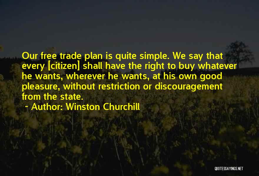 Best Simple Plan Quotes By Winston Churchill
