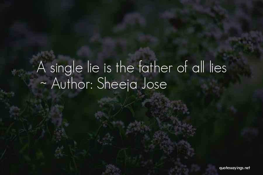 Best Single Father Quotes By Sheeja Jose