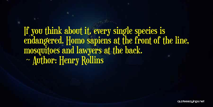 Best Single Line Quotes By Henry Rollins