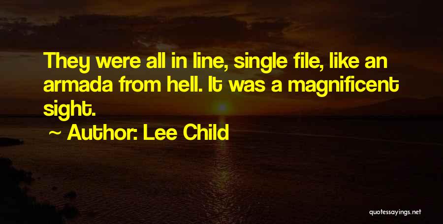 Best Single Line Quotes By Lee Child