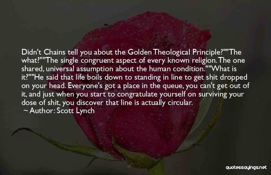 Best Single Line Quotes By Scott Lynch