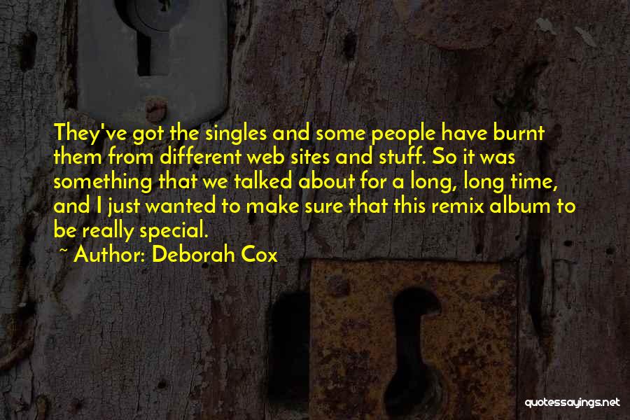 Best Singles Quotes By Deborah Cox