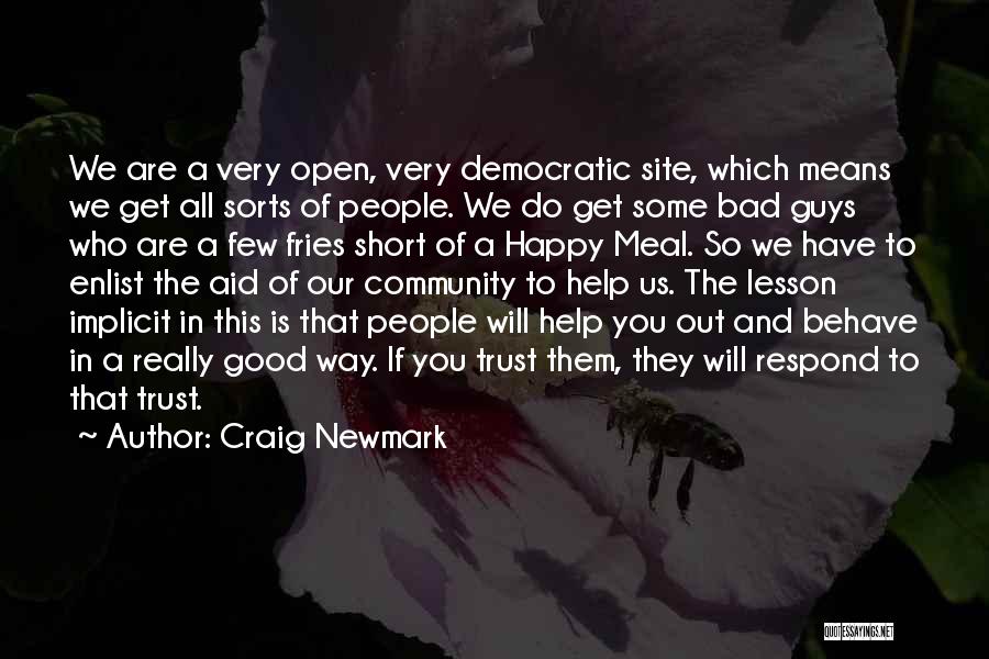 Best Site For Short Quotes By Craig Newmark