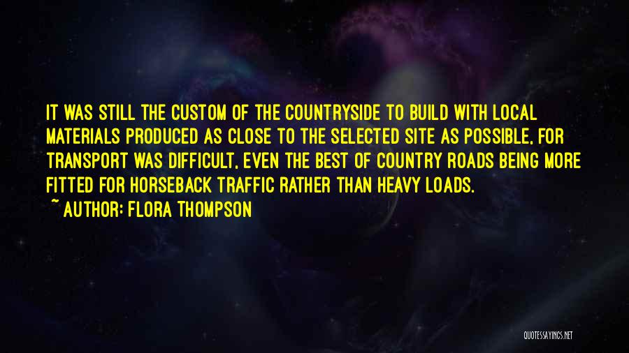 Best Site Quotes By Flora Thompson
