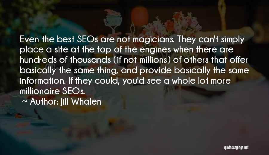 Best Site Quotes By Jill Whalen