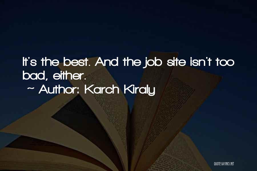 Best Site Quotes By Karch Kiraly