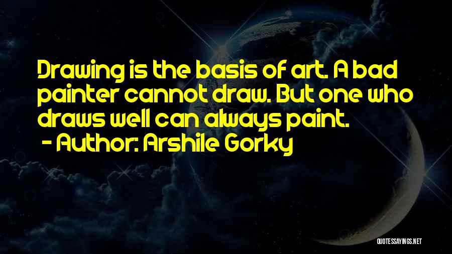 Best Sketching Quotes By Arshile Gorky