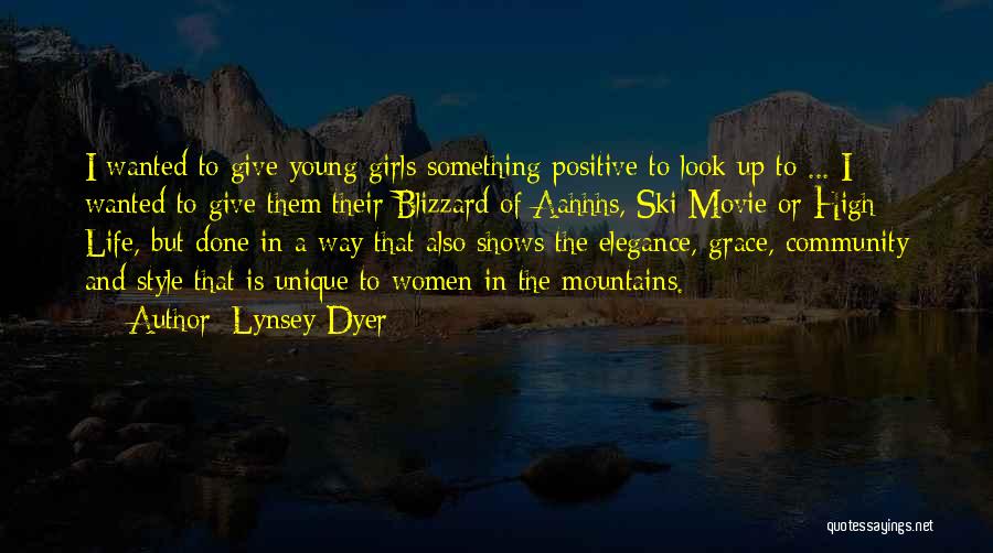 Best Ski Movie Quotes By Lynsey Dyer