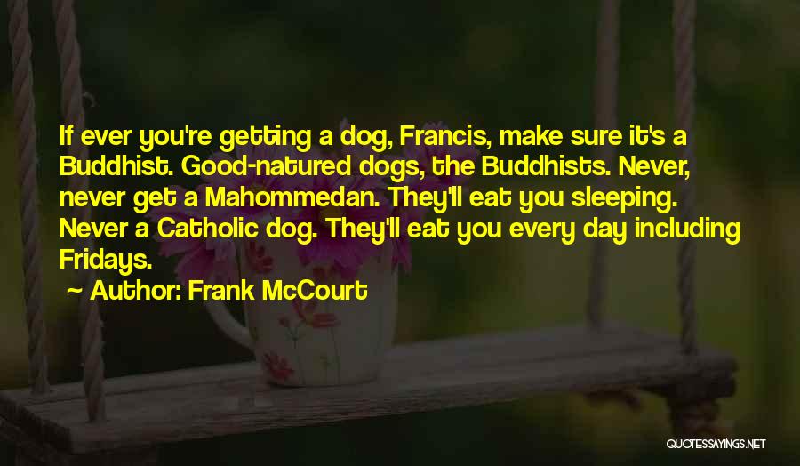 Best Sleeping Dogs Quotes By Frank McCourt