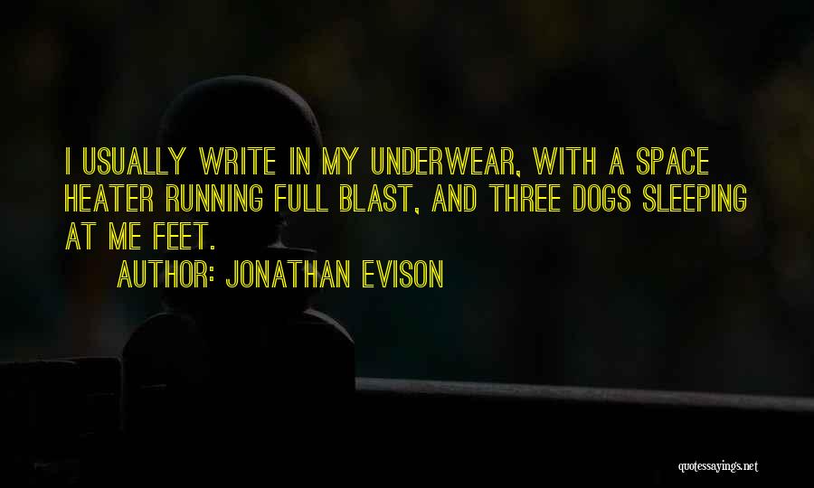 Best Sleeping Dogs Quotes By Jonathan Evison