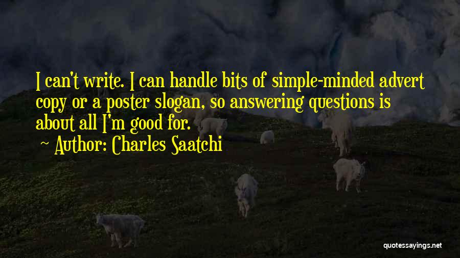 Best Slogan Quotes By Charles Saatchi