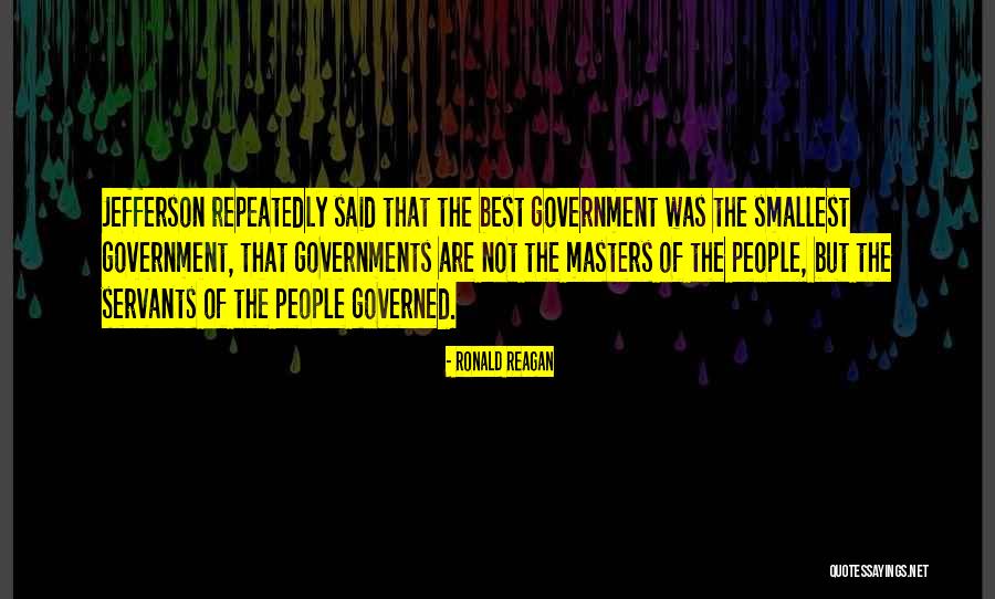 Best Smallest Quotes By Ronald Reagan Best Smallest Quotes By Ronald Reagan