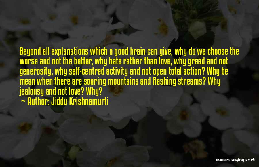 Best Soaring Quotes By Jiddu Krishnamurti