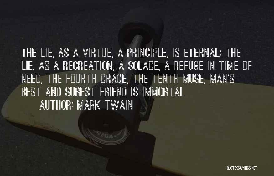 Best Solace Quotes By Mark Twain