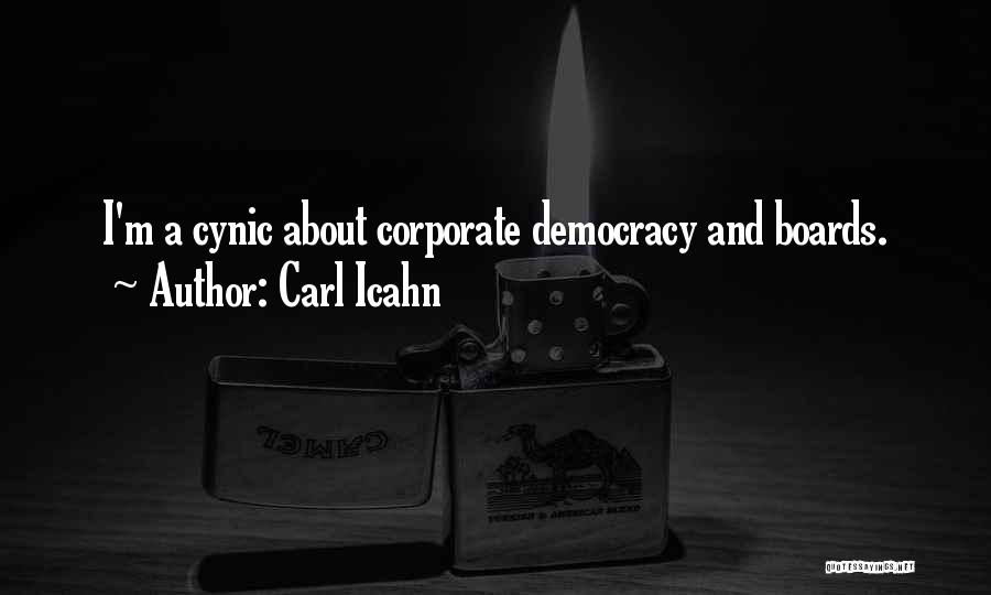 Best Something Corporate Quotes By Carl Icahn