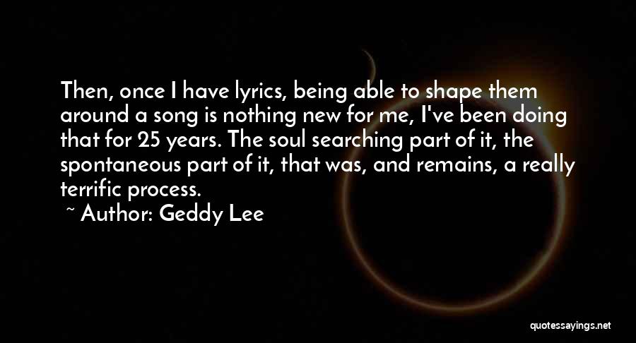 Best Song Lyrics Quotes By Geddy Lee