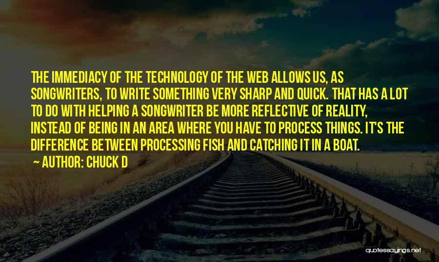 Best Songwriters Quotes By Chuck D