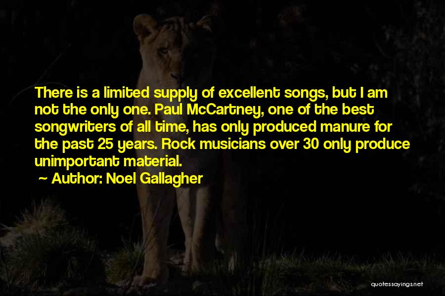 Best Songwriters Quotes By Noel Gallagher