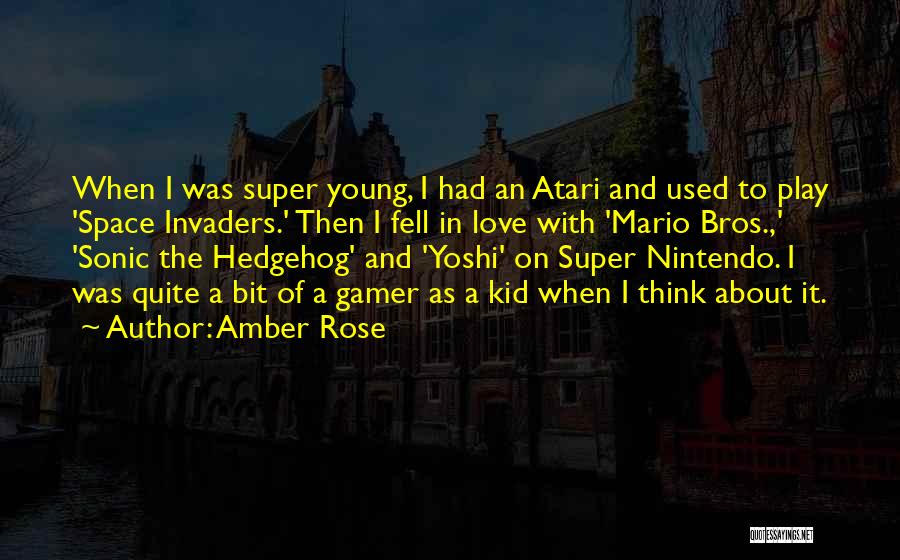 Best Sonic The Hedgehog Quotes By Amber Rose