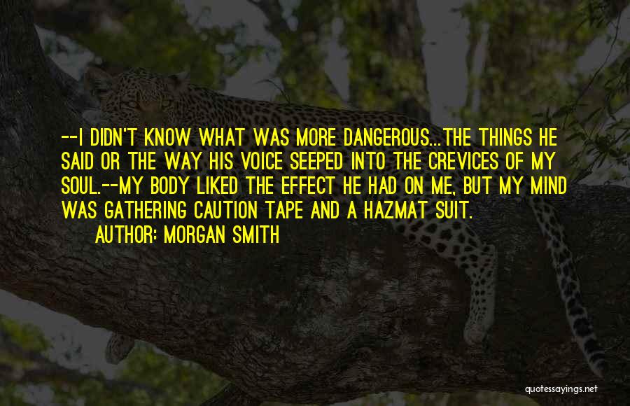 Best Soul Tape Quotes By Morgan Smith