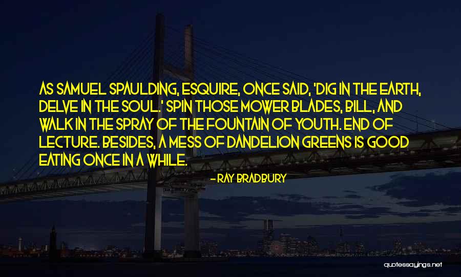 Best Spaulding Quotes By Ray Bradbury