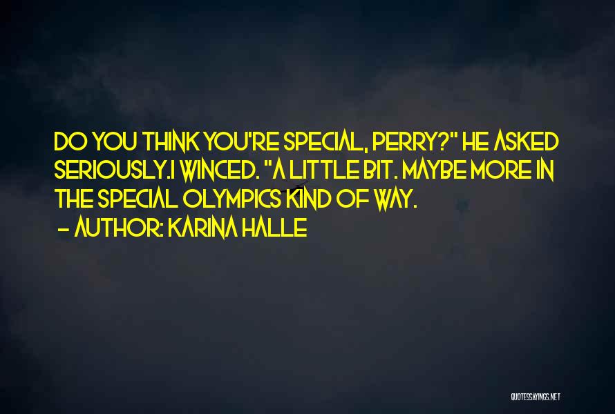 Best Special Olympics Quotes By Karina Halle