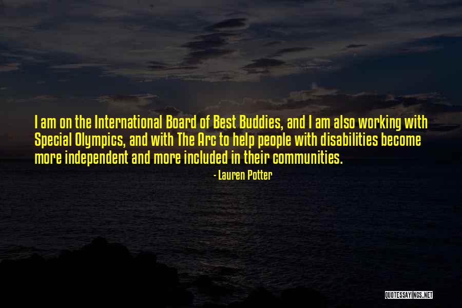 Best Special Olympics Quotes By Lauren Potter Best Special Olympics Quotes By Lauren Potter
