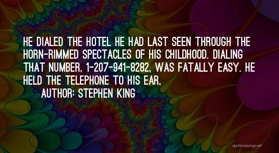 Best Spectacles Quotes By Stephen King