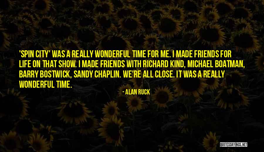 Best Spin City Quotes By Alan Ruck