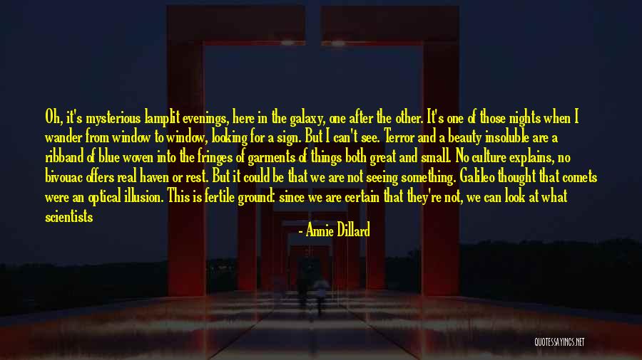 Best Spirit Science Quotes By Annie Dillard