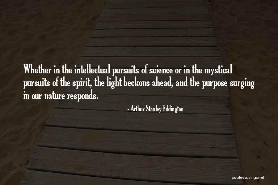 Best Spirit Science Quotes By Arthur Stanley Eddington