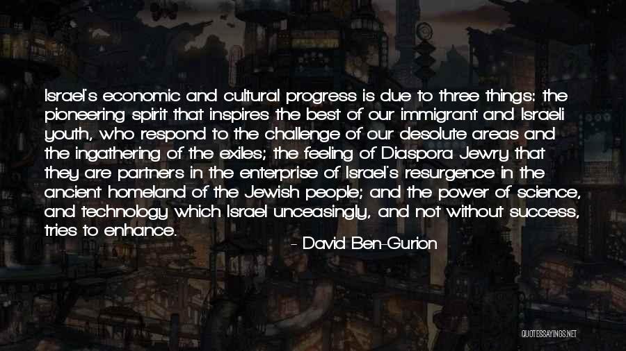 Best Spirit Science Quotes By David Ben-Gurion Best Spirit Science Quotes By David Ben-Gurion