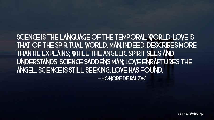 Best Spirit Science Quotes By Honore De Balzac