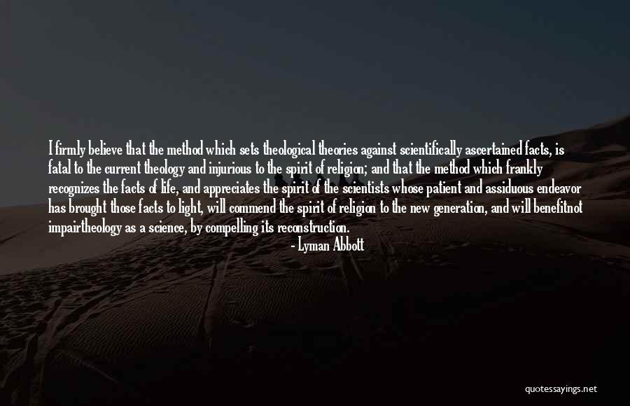 Best Spirit Science Quotes By Lyman Abbott