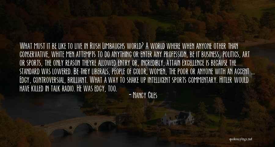Best Sports Commentary Quotes By Nancy Giles Best Sports Commentary Quotes By Nancy Giles