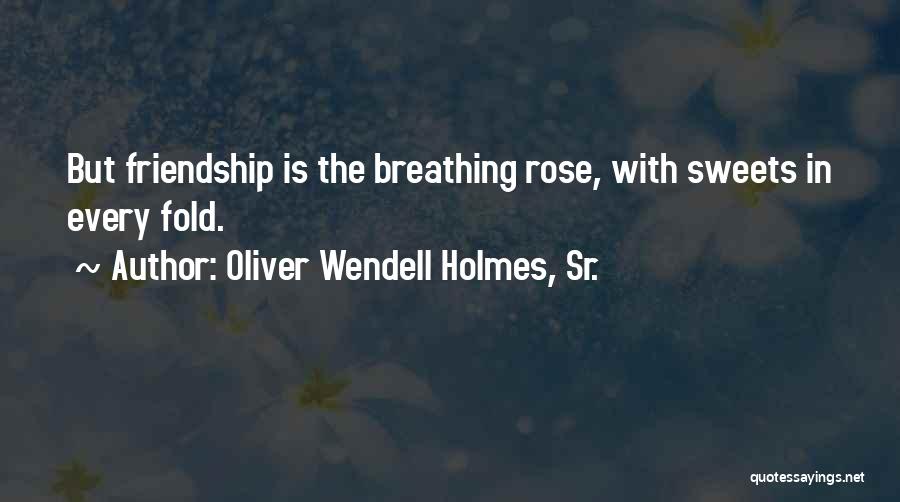 Best Sr Quotes By Oliver Wendell Holmes, Sr.