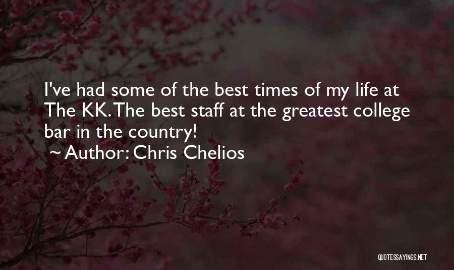 Best Staff Quotes By Chris Chelios