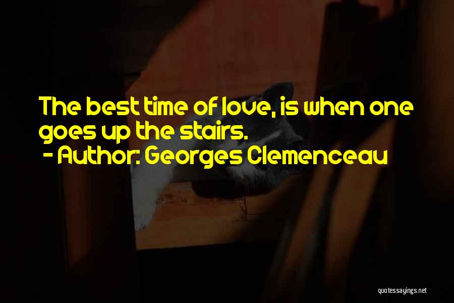 Best Stairs Quotes By Georges Clemenceau